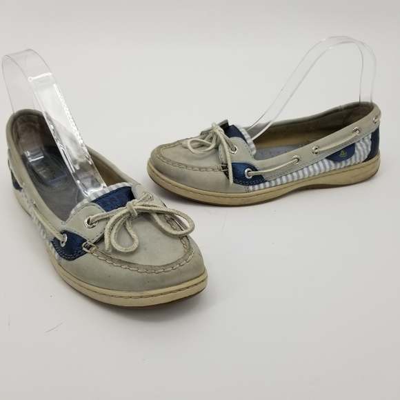 Sperry Shoes - Sperry Top Sider Blue Boat Shoes 7.5